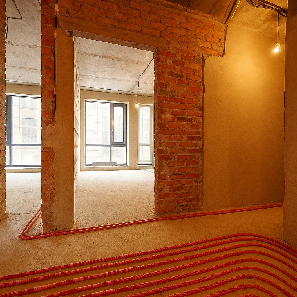 Structură înainte de consolidare - Pipera