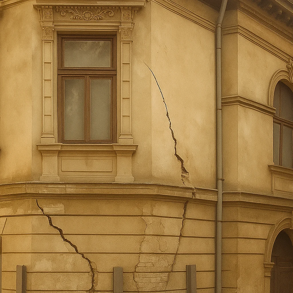 Casă Centrul Vechi înainte de consolidare